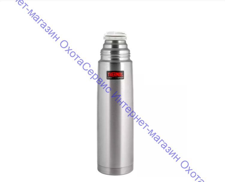 Термос для напитков THERMOS FBB-1000 B SBK 1L, нержавеющая сталь, клапан, крышка-чашка, стальной, 853240