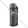 Термос универсальный THERMOcafe HAMMP-1800 F&H 1.8L, дополнительная чашка, складная ручка, съёмный ремень, серый, 147011 (725448)