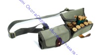 VEKTOR патронташ двухрядный из ткани кордура для переноски на плече на 20 патронов 12, 16, 20 калибр, П-35