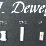 Запасные войлочные патчи DEWEY для набора BAC, LF 