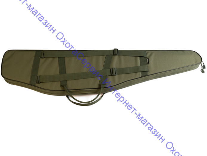Чехол VEKTOR, L=120см, из ПВХ, подклад ППУ, для карабина с оптикой, 2 кармана: 103см + для документов, 2 лямки, ручка, СМ-002