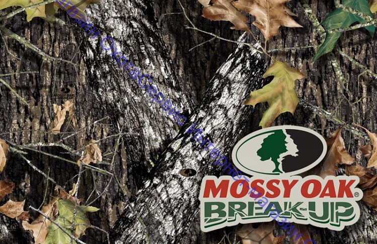 Камуфляжная клейкая лента Allen, цвет - Mossy Oak Break-Up, длина 18м, ширина 5см, A43