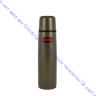 Термос для напитков THERMOS FBB-1000 AG 1L, нержавеющая сталь, клапан, крышка-чашка, Army Green, 673473
