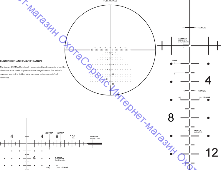 Прицел Leupold VX-5HD 3-15x44 CDS-ZL2, без подсветки, сетка Impact-29 MOA, 30мм, SF-параллакс, матовый, 171716