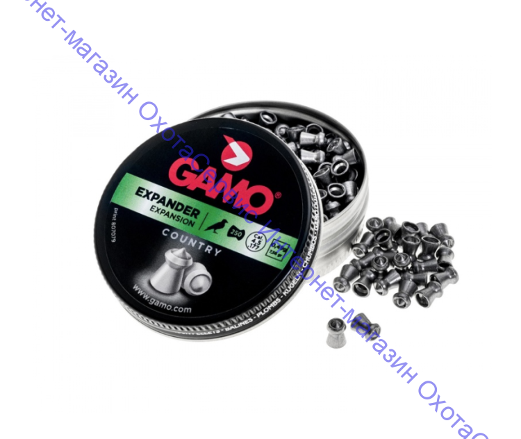 Пули пневматические GAMO EXPANDER 4,5мм, 0,49г (250 шт), 6322524