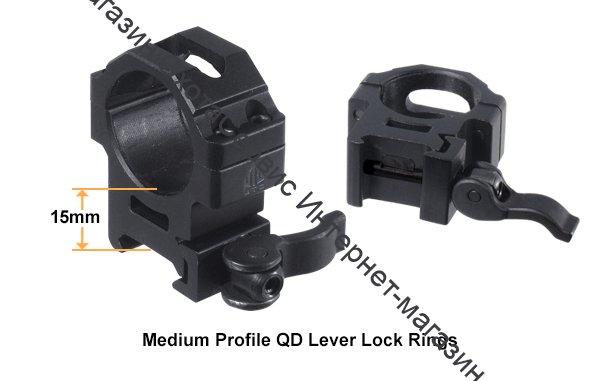 Прицел LEAPERS Accushot T8 Tactical 1-8X28, 30мм, сетка Circle Dot, подсветка IE36, кольца, SCP3-18IECDQ