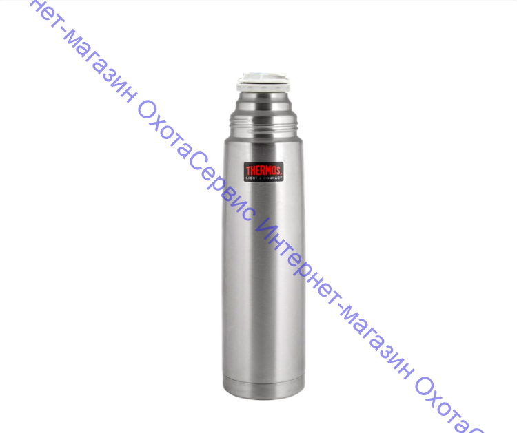 Термос для напитков THERMOS FBB-750 B SBK 0.75L, нержавеющая сталь, клапан, крышка-чашка, стальной, 836694