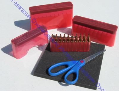 Кейс фирмы MTM для хранения 20 нарезных патронов 308 Win., 30-06 Spr., 6.5 mm, J-20-L-29