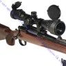 Прицел LEAPERS True Hunter IE 3-9X40, 25.4 мм, AO-параллакс от 4.6м, сетка MilDot, подсветка IE36, кольца, SCP-U394AOIEW