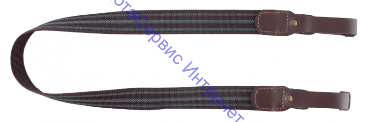 VEKTOR ремень для ружья из коричневой полиамидной ленты шириной 35мм (рабочая сторона ремня обладает не скользящими свойствами), Р-7 к