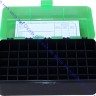 Коробочка-кейс фирмы MTM для патронов .243, .308 кал., зеленовато-черная, RM-50-16T