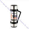 Термос для напитков THERMOS  NCB-12B Rocket Bottle 1.2L, дополнительная чашка, складная ручка, съёмный ремень, стальной, 835666