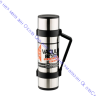 Термос для напитков THERMOS  NCB-1800 Rocket Bottle 1.8L, дополнительная чашка, складная ручка, съёмный ремень, стальной, 835680