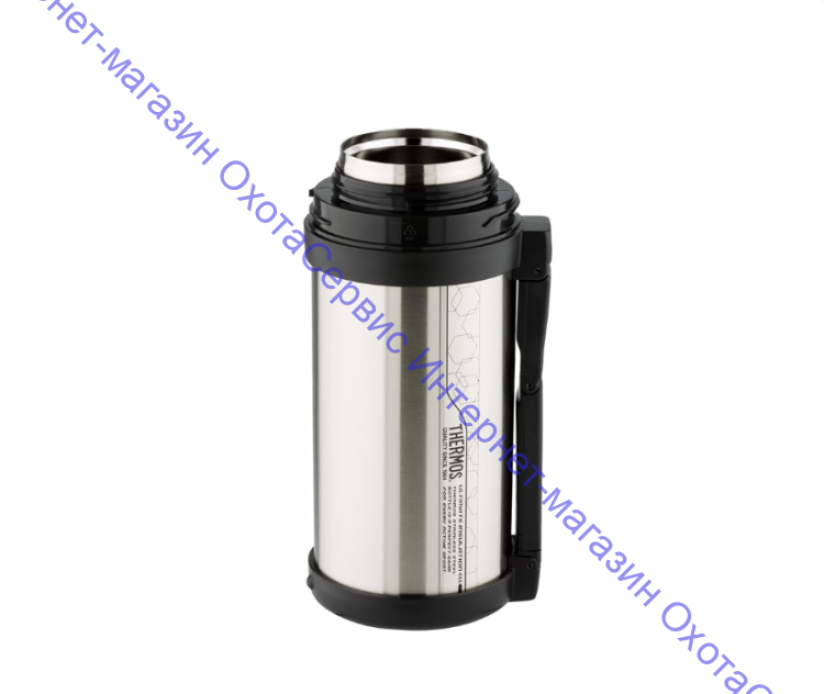 Термос  универсальный THERMOS FDH-1650 1.65L, поильник, дополнительная чашка, складная ручка, съёмный ремень, стальной, 923646