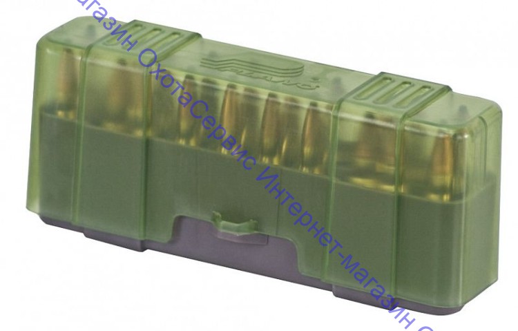 Коробка Plano для 20 патронов кал. .30-06, 7mm Mag; .25-06Rem; .270; .280Rem; .338 WinMag; .340WbyMag, 123020 