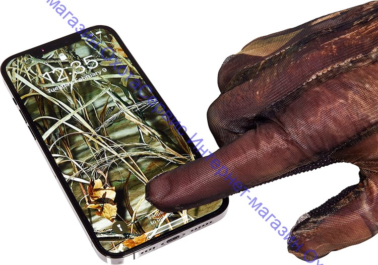 Перчатки Vanish by Allen камуфляжные, Mossy Oak Break-Up Country, с сеткой, 25342