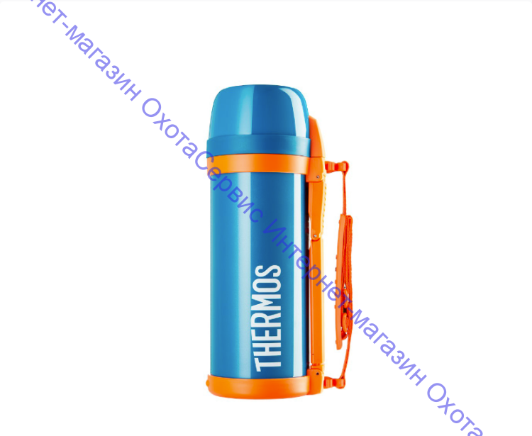 Термос  универсальный THERMOS FDH-2005 Blue 2.0L, поильник, дополнительная чашка, складная ручка, съёмный ремень, голубой, 657268