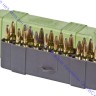 Коробка Plano для 20 патронов кал. .220 Swift; .243 Win; .257 Roberts; .270WSM; .300WSM; .308Win, 122920