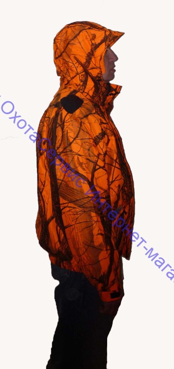 Оранжевая куртка Whitewater Outdoors, расцветка Realtree Hardwoods, размер  XL (54), HWB2225XL