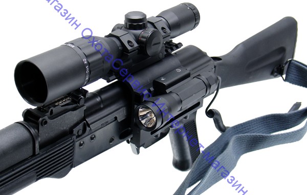 Кронштейн боковой UTG Picatinny на Тигр/Сайгу/Вепрь, MNT-973