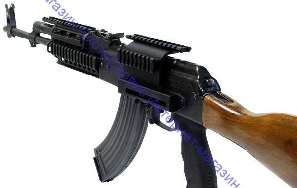 Кронштейн боковой UTG Picatinny на Тигр/Сайгу/Вепрь, MNT-973