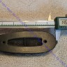 Тыльник для приклада 25 мм, с рисунком, вентилируемый, чёрный, BC024 black