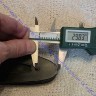 Тыльник для приклада 25 мм, с рисунком, вентилируемый, чёрный, BC024 black