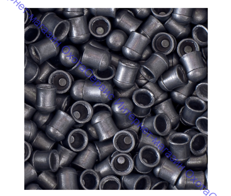 Пульки STALKER Domed pellets, калибр 4,5мм, вес 0,57г (250 шт./бан.), ST-DP57