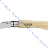 Нож Opinel серии Nomad Cooking N°07 Chestnut для каштанов и чеснока, клинок 4см, нерж. сталь, рукоять-каштан, коробка, 002360