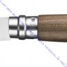 Нож Opinel серии Atelier Collection №08, клинок 8,5см, нерж.сталь, рукоять-орех/черное дерево, карт.коробка, 002173