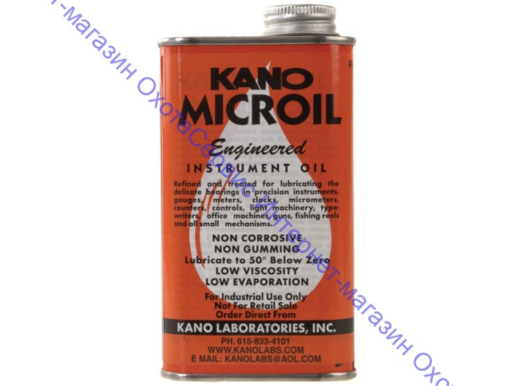Масло Kano Microil, для точных механизмов, повышенное проникновение, без запаха, сопротивление испарению, 236мл., Microil