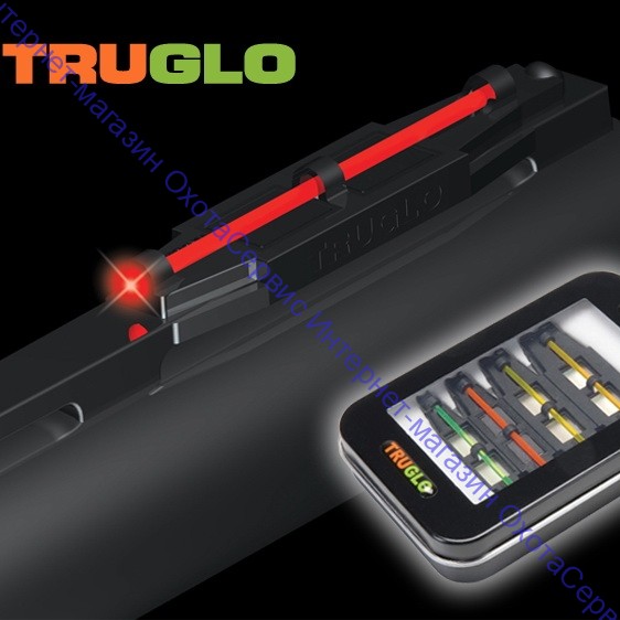 Мушка Truglo TG90X набор из 4х разноцветных магнитных мушек, 1,5мм, TG90X 