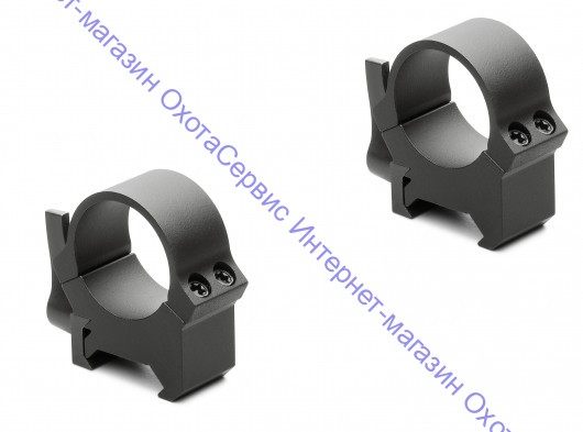 Быстросъемные кольца Leupold QRW на Weaver дюймовые (25,4 мм) низкие, матовые, 49853