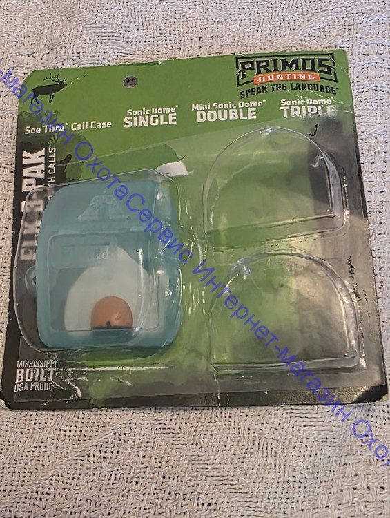 Манок-диафрагма на марала, изюбря "Primos Sonic Dome® Single Elk Call", 1641 - без упаковки