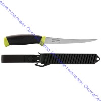 Нож Morakniv Fishing Comfort Fillet 155 (11817), филейный, нержавеющая сталь, клинок 155мм, лайм, 11892