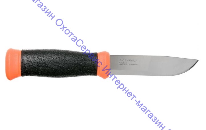 Нож Morakniv Outdoor 2000 Orange, универсальный/охотничий, нержавеющая сталь, клинок 109мм, оранжевый, 12057