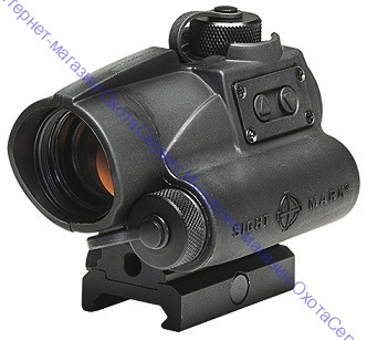 Коллиматор Sightmark закрытый на Weaver/Picatinny, точка 4MOA красн., яркость 8день/2ночь, 283гр., SM26021