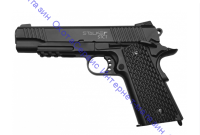 Пистолет пневматический Stalker STCT (аналог "Colt 1911 TACTICAL"), к.4,5мм, металл, 97 м/с, HOP-UP, блоубэк, ST-41062CT