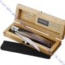 Нож Opinel серии Slim №10, филейный, клинок 10см, нержавеющая сталь, зеркальная полировка, рукоять-рог, деревянный футляр, 000711