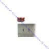 Мушка Nimar двойная (целик), оптоволоконная, красная, диаметр волокон 1,5мм, резьба 3мм, 600.0056.3