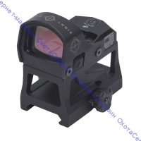 Коллиматор Sightmark Mini M-Spec LQD панорамный быстросъем. Weaver/Pic., +выс. крон, точка 3МОА, красн. 10 ур.ярк., SM26043-LQD