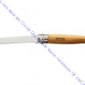 Нож Opinel серии Slim №12, филейный, клинок 12см, нержавеющая сталь, матовая полировка, рукоять - бук,  000518