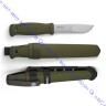 Нож Morakniv Kansbol, с мультикреплением Multi-Mount, универсальный/охотничий, нержавеющая сталь, клинок 109мм, зелёный, 12645