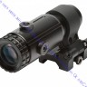 Увеличитель Sightmark T-5, 5х23, 30мм, быстросъемный откидной кронштейн на Picatinny, 120мм, 309г, SM19064