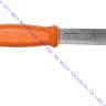 Нож Morakniv Kansbol, с мультикреплением Multi-Mount, универсальный/охотничий, нержавеющая сталь, клинок 109мм, оранжевый, 13507