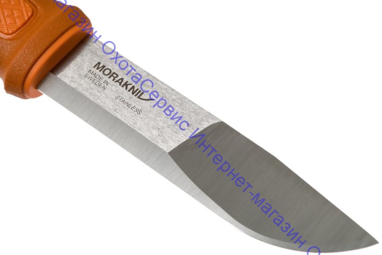 Нож Morakniv Kansbol, с мультикреплением Multi-Mount, универсальный/охотничий, нержавеющая сталь, клинок 109мм, оранжевый, 13507