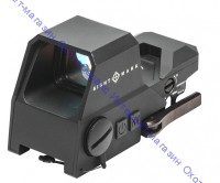 Коллиматор Sightmark Ultra Shot A-Spec, марка красная (4 сменные), NV, б/с кронштейн на Weaver, 110мм, 306г, SM26032 