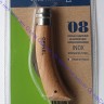 Нож Opinel серии Nature №08, грибной с кисточкой, клинок 8см, нерж.сталь, рукоять-бук, блистер, 001250