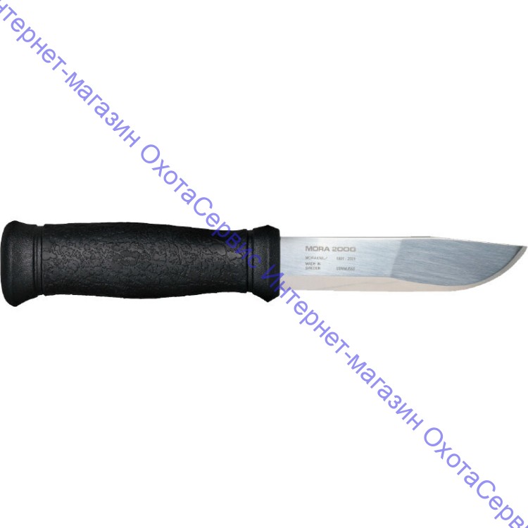 Нож Morakniv Mora 2000 Anniversary Edition, универсальный/охотничий, нержавеющая сталь, клинок 109мм, чёрный, 13949