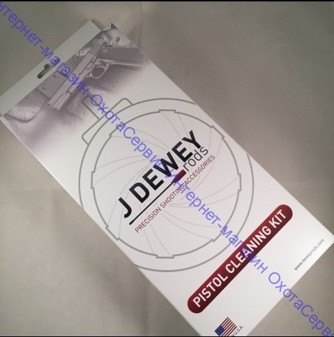 Пистолетный набор для чистки в сумке J.Dewey .22 Caliber Pistol Cleaning Kit. Model, 6-LBK22